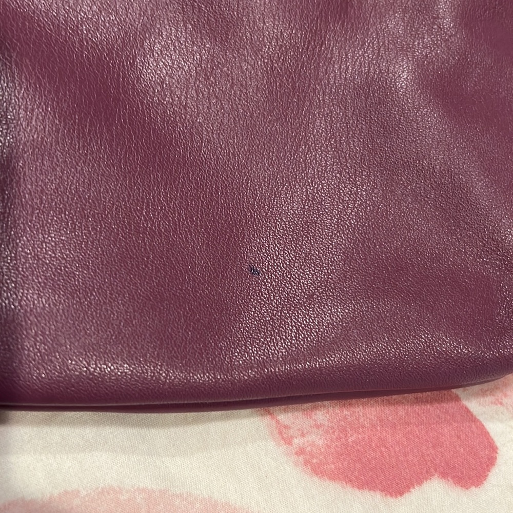 Super cute Purple Coach Wristlet - Picture 3 of 8